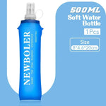 250Ml 500Ml Water Bottle TPU Folding Soft Flask Sport Water Bottle Water Bag Collapsible Water Bottle Running Camping | PrepWiseGear