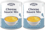 Cheese Sauce Mix Can Emergency Food Supply, 87 Servings, 10 Year Shelf Life - Shelf Stable Cheddar Cheese Powder Canned Food (Pack of 2) | PrepWiseGear