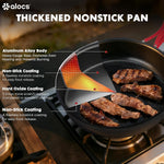 Camping Cookware Set Camping Gear, Compact Camping Pots and Pans Set, Durable Hard Alumina Camping Cooking Set for Outdoor Backpacking Camping Hiking Picnic, Included Mesh Carry Bag