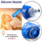 250Ml 500Ml Water Bottle TPU Folding Soft Flask Sport Water Bottle Water Bag Collapsible Water Bottle Running Camping Hiking | PrepWiseGear