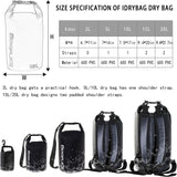 Customer photo of Waterproof Dry Bag for Kayaking - 2L to 20L