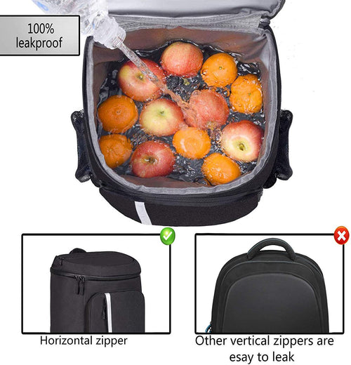Backpack Cooler Leakproof Insulated Waterproof Backpack Cooler Bag, Lightweight Soft Beach Cooler Backpack for Men Women to Work Lunch Picnics Camping Hiking, 30 Cans | PrepWiseGear