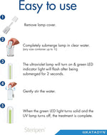 Ultralight UV Water Purifier - Water-Activated USB Rechargeable Pen, 3 Oz, Purifies 1L in 90 Seconds - Camping, Backpacking & Travel | PrepWiseGear