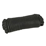 1/8 In. X 50 Ft. Black Paracord Rope | PrepWiseGear