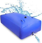 Water Tank for Camping - 142 Gallon Capacity PVC Collapsible Water Bladder Bag, Garden Watering, Detailing, or Emergency Storage - Foldable Plastic Water Storage Tank with Dispensing Valve
