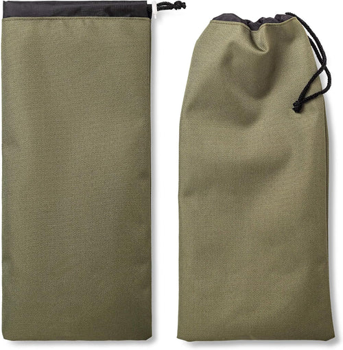 Bag Camping Tent Stakes Heavy Duty Khaki Nylon Sack Waterproof Pocket Ditty Camp Accesorries Storage Peg Bag | PrepWiseGear