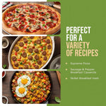 Dehydrated Diced Bell Peppers Emergency Food Supply, 113 Servings, 25 Year Shelf Life, Red and Green Peppers - Dehydrated Meals, Survival Food Camping Essentials Can | PrepWiseGear