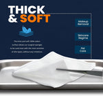 MED PRIDE 4X4 Gauze Pads 12-Ply 200 Count Non-Sterile Surgical Sponges Extra Absorbent Cotton Wound Dressing Medical Supplies for Cleaning and Care
