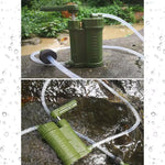 Emergency Survival Gear Water Filter Hand Pump Emergency Gear Water Purifier Outdoor Hiking Camp Water Purification Solution | PrepWiseGear