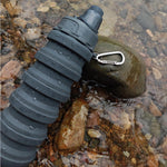 Collapsible Water Bottles Travel Water Bottle Sports Portable Sport Water Bottle Reusable Water Bottles Comes with Mountaineering Buckle 500Ml Silicone Water-Proof Camping Water Bottle | PrepWiseGear
