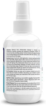 plus Dog Wound Care Hydrogel Spray | Healing Aid and Wound Protectant, Sprayable Gel to Relieve Dog Itchy Skin, Safe for All Animals. 3 Ounces