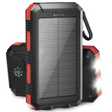 Customer photo of 2-Pack 20,000mAh Solar Power Bank with Dual USB & Compass