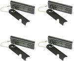 Magnesium Flint Fire Starter, Survival Fire Blocks with Striker for Camping/Hiking/Emergency (4 Pack) | PrepWiseGear