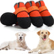 Waterproof Non-Slip Dog Boots - 4 Pack