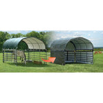12 Ft. D X 12 Ft. W Enclosure Kit for Corral Shelter in Green with Uv-Treated, Heat-Sealed Panels | PrepWiseGear