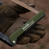 Customer photo of Folding Saw with Storage Bag Portable Wood Saw Aluminum Alloy