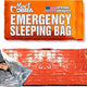 Emergency Mylar Bivy Sleeping Bag - Waterproof