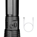 Super-Bright 90000LM LED Tactical Flashlight with Rechargeable Battery
