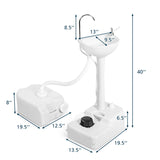 Customer photo of Camping Hand Wash Station Basin Stand with 4.5 Gallon Tank