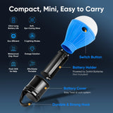 Customer photo of Hanging LED Tent Lantern Bulbs - 4 Pack