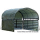 12' x 12' Corral Shelter Enclosure Kit - Green