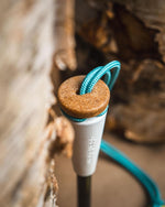 | Z?nden PRO Ferro Rod Fire Starter Survival Tool ? up to 15,000 Strikes, 3/8" Thick Fire Steel with Wood Handle, Striker & Lanyard ? Waterproof Camping Essentials (Alotta Colada)