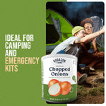 Dehydrated Chopped Onions Emergency Food Supply, 130 Servings, 25 Year Shelf Life, Great for Cooking and Baking - Dehydrated Meals, Survival Food Camping Essentials Can | PrepWiseGear