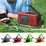 Customer photo of Hand Crank Solar Weather Radio with Flashlight