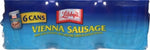 Vienna Sausage, Ready to Eat Canned Meat, 10G Protein per Serving, 4.6 Oz. Can (Pack of 24) | PrepWiseGear