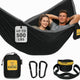 Portable Camping Hammock with Tree Straps