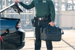 Tactical Wingman Patrol Bag – Police Gear Car Seat Organizer for Law Enforcement, Black, Style 56045ABR | PrepWiseGear