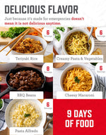 Emergency Food Supply - 100 Servings Favorites Bucket, Protein Meals, Dehydrated & Freeze Dried Survival Food, Backpacking, Camping Essentials & Prepping Supplies, up to 25 Year Shelf Life | PrepWiseGear
