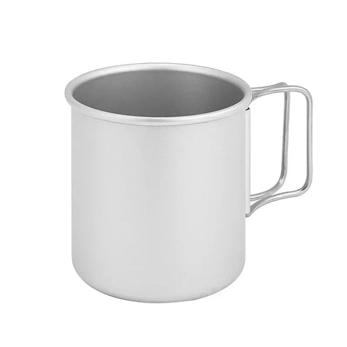 Hot 300ML Camping Mug Aluminium Alloy Folding Cup Hike Mug Ultra-Light Camping Travel Water Cup Outdoor Camping Cookware Taza