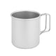 Folding Aluminum Camping Mug - 300ml