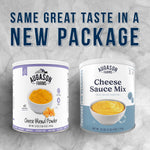 Cheese Sauce Mix Can Emergency Food Supply, 87 Servings, 10 Year Shelf Life - Shelf Stable Cheddar Cheese Powder Canned Food (Pack of 2) | PrepWiseGear