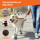 Customer photo of Waterproof Dog Boots - Reflective, 4 Pack
