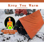 5Pcs Survival Kit Portable Survival Tents and Shelters Camping Emergency Blankets 2 Person Sleeping Bags Rain Ponchos for Adults Bulk for Outdoor Hiking,First Aid | PrepWiseGear