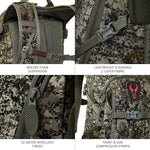 ATX 12 Hunting Pack - All-Terrain Xtreme Tactical Backpack, Lightweight, Water Resistant, Approach OG