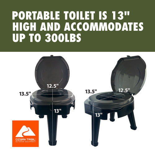 Folding Portable Toilet | PrepWiseGear