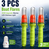 Customer photo of Marine Distress Flares - 3 Pack, Waterproof