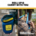 Camping Hammock ? up to 500Lbs Portable Hammock with Tree Straps - Travel, Backpacking, Hiking, Outdoors Camping Gear - Single or Double | PrepWiseGear