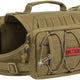 Tactical Dog Backpack for Medium & Large Dogs