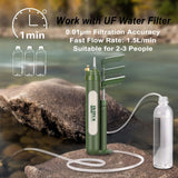 Customer photo of 2-in-1 Portable Survival Water Filter