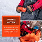 Survive Outdoors Longer 90% Emergency Bivvy - Comes with Survival Whistle & Tinder Paracord Drawstring - Add to Emergency Kit & Hiking Gear - Waterproof, Windproof & Tear-Resistant | PrepWiseGear
