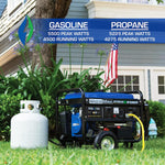 Duromax XP5500EH 5,500-Watt Dual Fuel Portable Generator - Gas & Propane, Electric Start, RV & Emergency Ready | PrepWiseGear