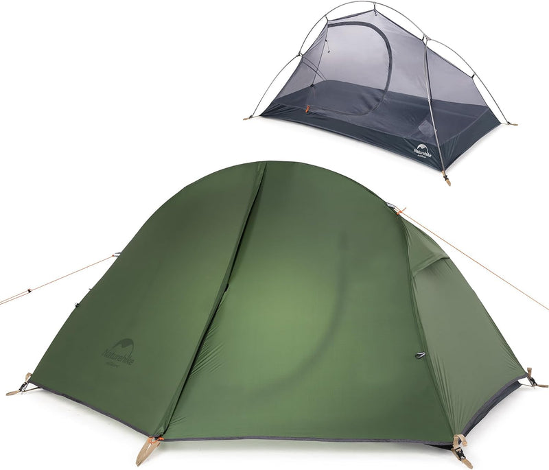 Backpacking Tent for 1 Person Camping Hiking Lightweight Waterproof One Person Tent with Footprint | PrepWiseGear