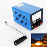 20W Hand Crank Generator, Upthehill Portable Crank Generator Multifunction Hand USB Generator Crank Emergency USB Charger Generator for Outdoor Travel Camping Hiking Survival | PrepWiseGear