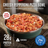 Customer photo of Cheesy Pepperoni Pizza Bowl - Freeze-Dried, 2 Servings