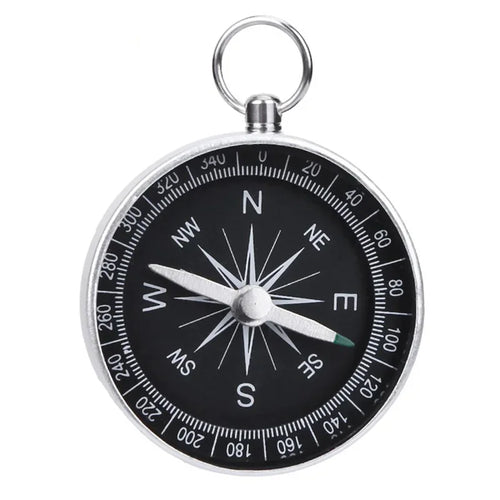 G44 Compass Keychain Pendant Aluminum Alloy Metal Material Portable Gift Mini Pocket Outdoor Adventure Travel Compass | PrepWiseGear