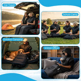 Customer photo of Winter Wearable Sleeping Bag - 0F, Hooded